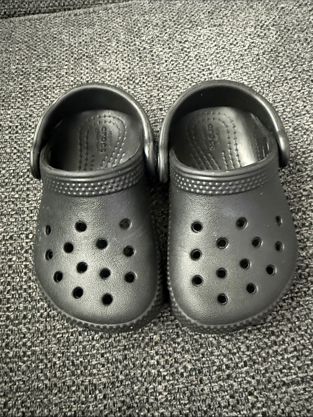 CROCS Kids Classic Clog in Black 5c
